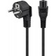 Goobay 68004 Standard 230V Power Supply Cable - IEC C5 - 1.8m