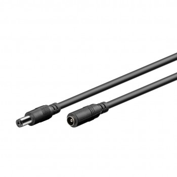 Goobay 76635 DC-Jack 5.5-2.1mm Verlengkabel - 1.5m