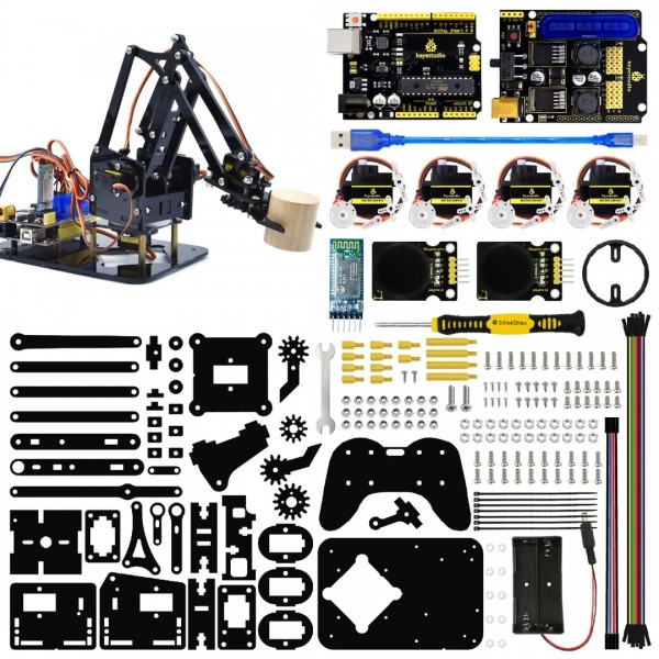 Keyestudio 4DOF Mechanical Arm Claw - DIY Kit