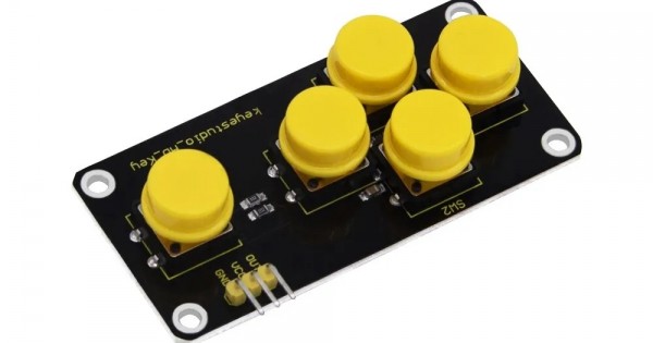 Keyestudio AD KEY Drukknop Module - Geel - KS0466