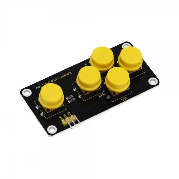 Keyestudio AD KEY Drukknop Module - Geel