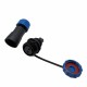 LD16 Female Waterproof Cable Connector 2p