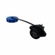 LD16 Female Waterproof Panel Mount Connector 2p - 2 Mounting Holes