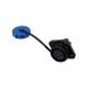 LD16 Female Waterbestendige Chassis Connector 4p - 2 Montagegaten