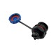 LD16 Female Waterbestendige Chassis Connector 4p - Schroefbevestiging