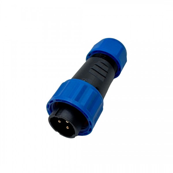 LD16 Male Waterbestendige Kabel Connector 3p