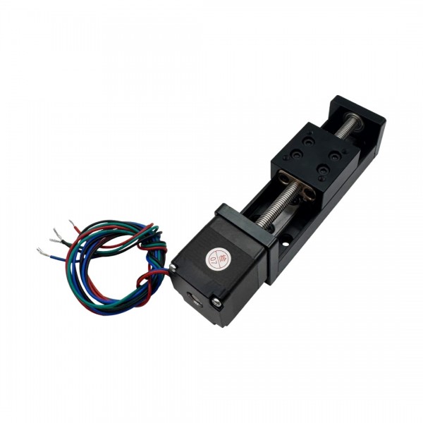 Linear Guide Stepper Motor - 50mm 5kg - 0.6A - NEMA14