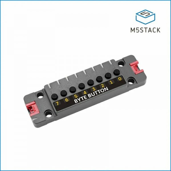 M5Stack Byte Button Unit - with 8 Buttons