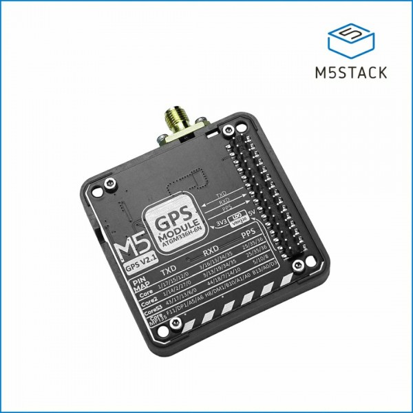M5Stack GNSS-GPS Module V2.1 - with SMA Antenna - for M5Core 