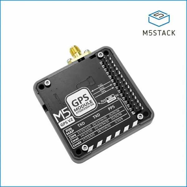 M5Stack GNSS-GPS Module V2.0 - met SMA Antenne - voor M5Core
