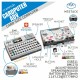 M5Stack M5Cardputer Adv - ESP32-S3 Card Sized Computer met 1.14 inch Display