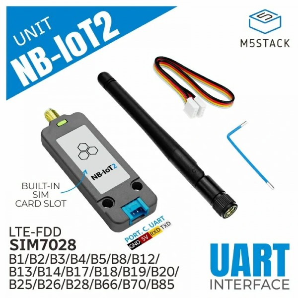 M5Stack NB-IoT2 Unit - SIM7028