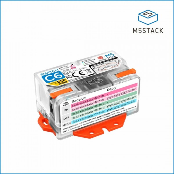M5Stack SwitchC6 - ESP-NOW Schakelaar - 10A