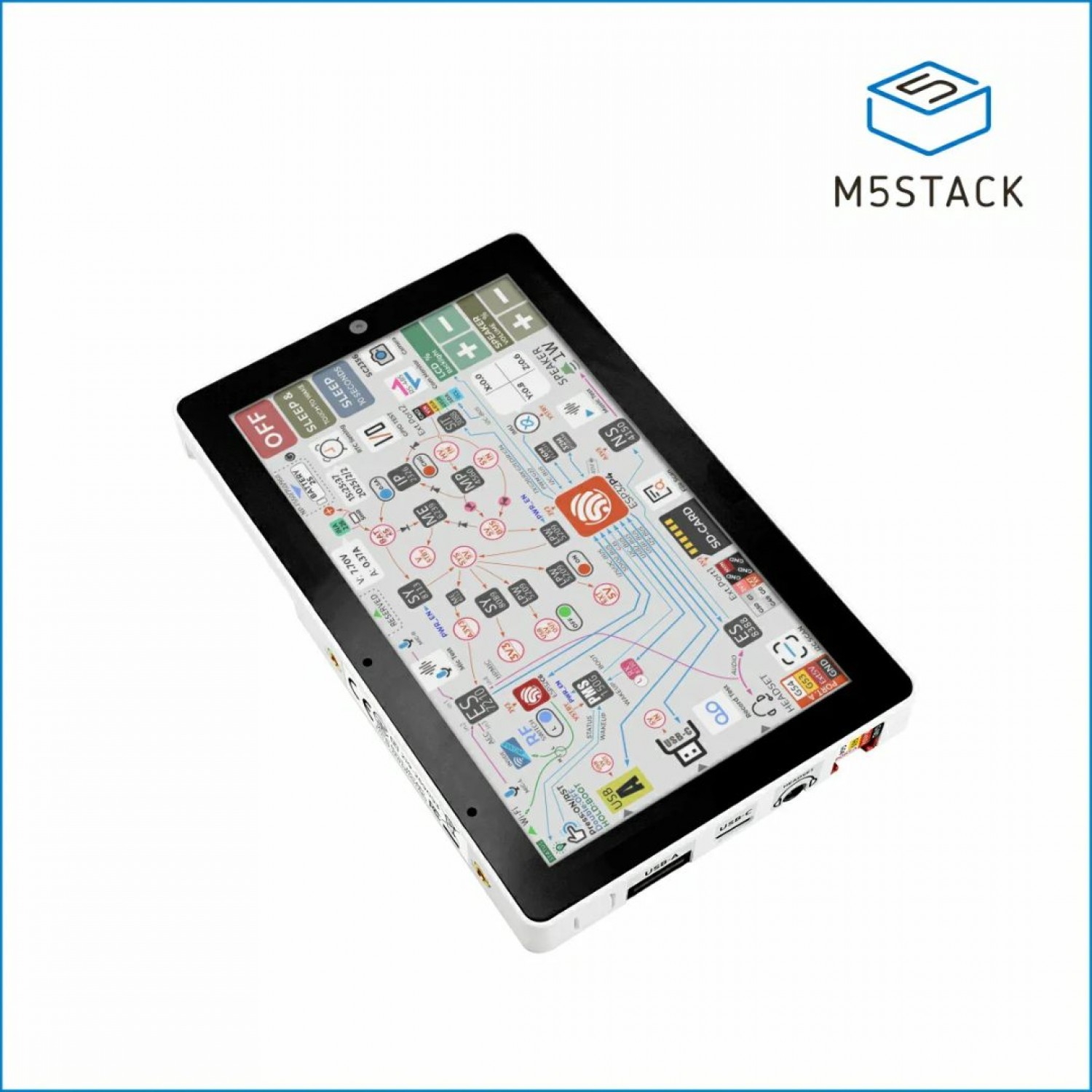 Smartstack Pc545 M5Stack Tab5 with Battery - ESP32-P4 - M5STACK-K145