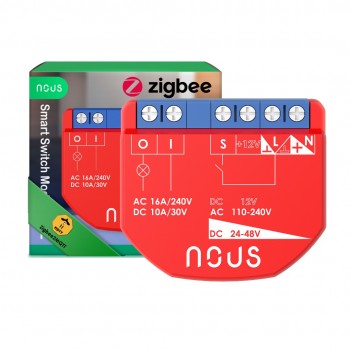 Nous B1Z Zigbee Slimme Schakelaar Module - 1 Kanaal