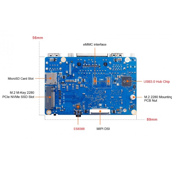 Orange Pi 5 RV2 - 2GB
