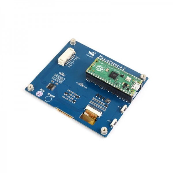 Waveshare 4.2 inch SPI E-Ink E-Paper Display - voor Raspberry Pi Pico