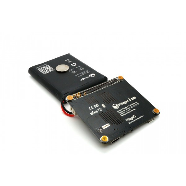 PiSugar 3 Plus UPS Batterij Module - voor Raspberry Pi
