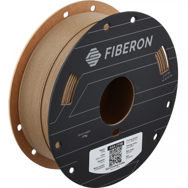 Polymaker Fiberon ASA-CF08 Filament 1.75mm - 0.5kg - Woestijnzand