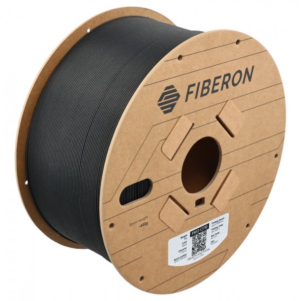 Polymaker Fiberon PA12-CF10 Filament 1.75mm - 3kg - Zwart