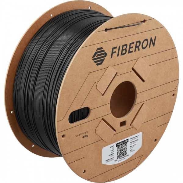 Polymaker Fiberon PA612-ESD Filament 1.75mm - 3kg - Zwart