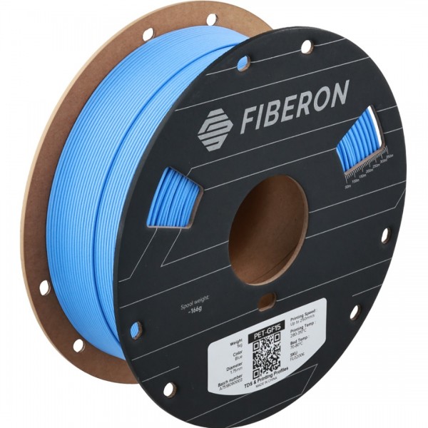 Polymaker Fiberon PET-GF15 Filament 1.75mm - 1kg - Blue Polymaker Fiberon PET-GF15 Filament 1.75mm - 1kg - Blue