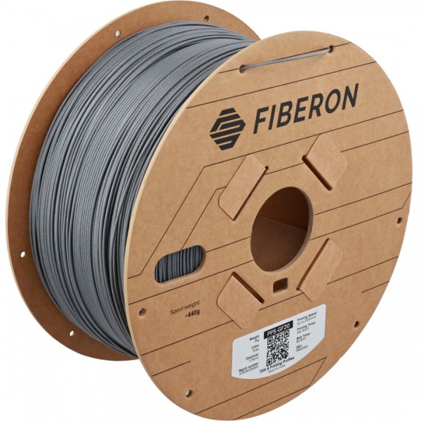 Polymaker Fiberon PPS-GF20 Filament 1.75mm - 3kg - Grijs