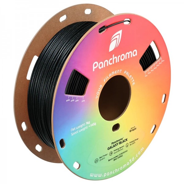 Polymaker Panchroma Galaxy PLA Filament 1.75mm - 1kg - Zwart