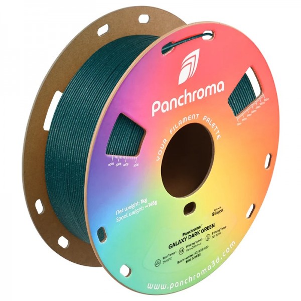 Polymaker Panchroma Galaxy PLA Filament 1.75mm - 1kg - Donkergroen