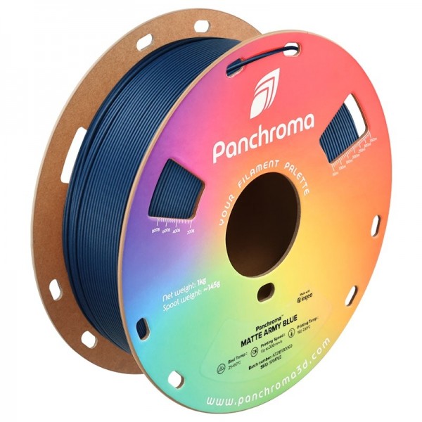 Polymaker Panchroma Mat PLA Filament 1.75mm - 1kg - Leger Blauw