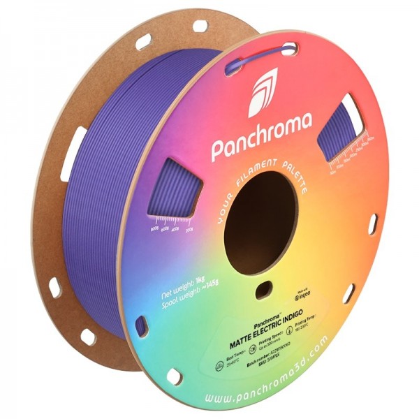 Polymaker Panchroma Mat PLA Filament 1.75mm - 1kg - Electric Indigo