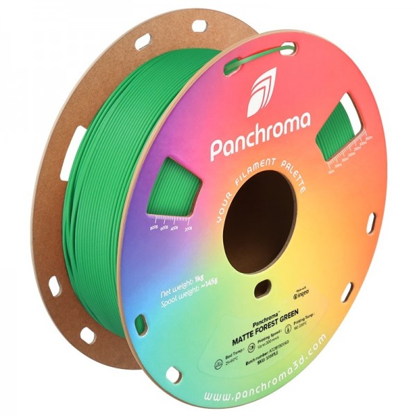 Polymaker Panchroma Mat PLA Filament 1.75mm - 1kg - Bosgroen