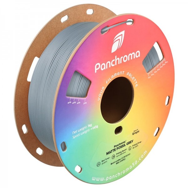 Polymaker Panchroma Mat PLA Filament 1.75mm - 1kg - Fossiel Grijs
