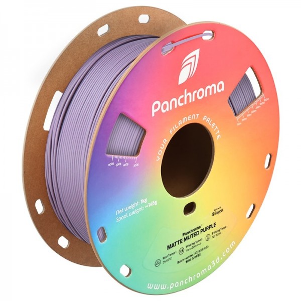 Polymaker Panchroma Mat PLA Filament 1.75mm - 1kg - Gedempt Paars