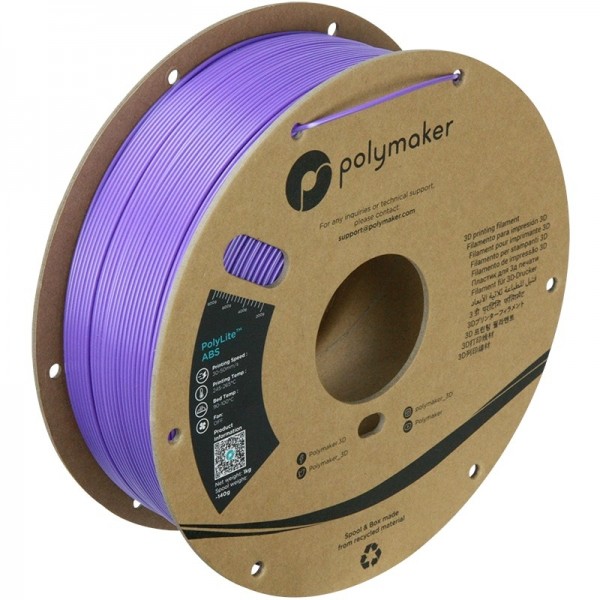 Polymaker PolyLite ABS Filament 1.75mm - 1kg - Purple