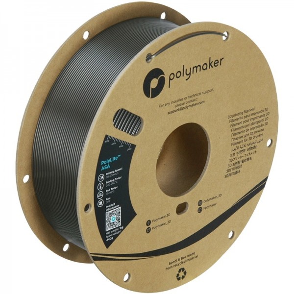 Polymaker PolyLite ASA Filament 1.75mm - 1kg - Dark Gray Green