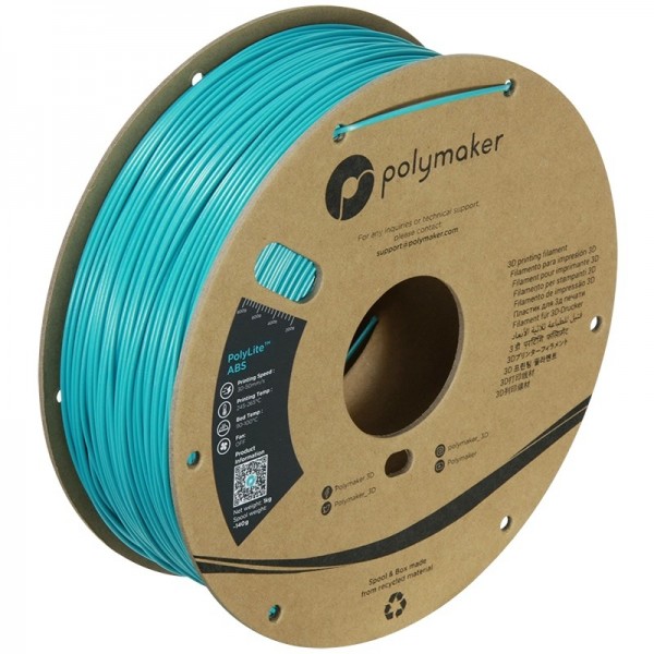 Polymaker PolyLite Galaxy ABS Filament 1.75mm - 1kg - Teal