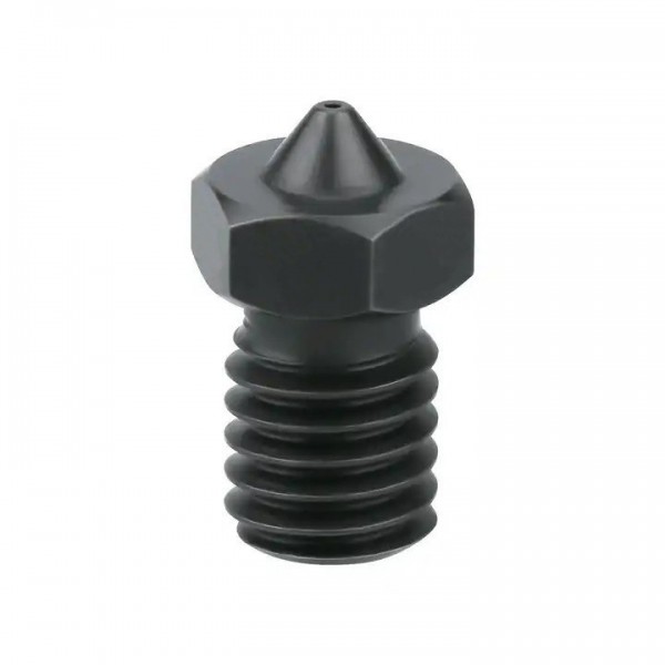 Premium Nozzle - 0.6mm - Hardened Steel - E3D V5-V6 Compatible - Engraved Size