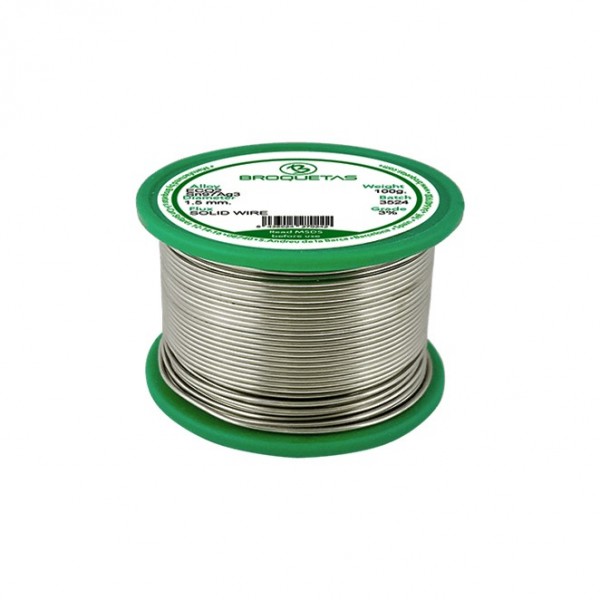 Premium Soldeertin 1.5mm - 100g - Loodvrij