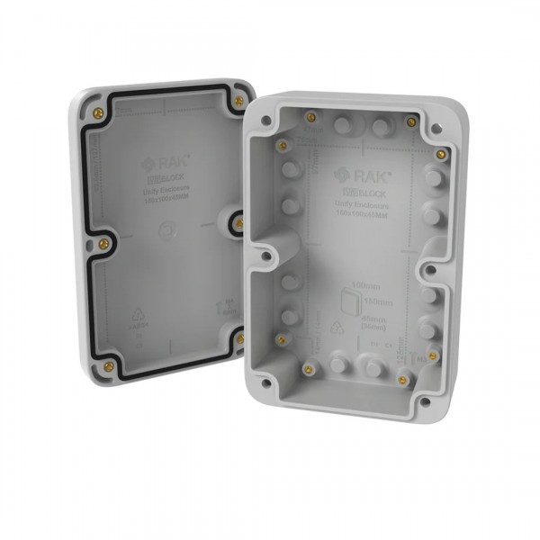 RAKwireless RAK910236 Unify Behuizing IP67 150x100x45mm - Grijs