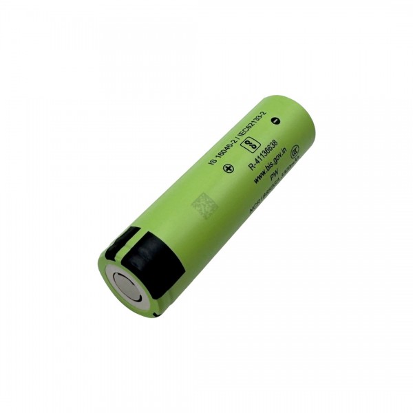Sanyo 18650 Li-ion Batterij - 3350mAh - 10A - NCR18650GA - Groen