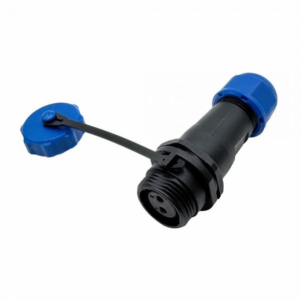 SD13 Female Waterbestendige Kabel Connector 2p