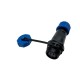 SD13 Female Waterbestendige Kabel Connector 4p