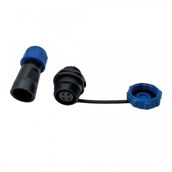 SD13 Female Waterbestendige Kabel Connector 4p