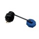 SD13 Female Waterbestendige Chassis Connector 3p - Schroefbevestiging