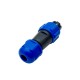 SD13 Male Waterproof Cable Connector 2p