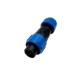 SD13 Male Waterbestendige Kabel Connector 3p