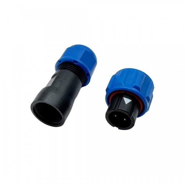 SD13 Male Waterbestendige Kabel Connector 3p