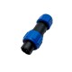 SD13 Male Waterbestendige Kabel Connector 4p