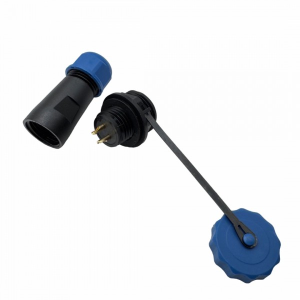 SD16 Female Waterbestendige Kabel Connector 2p